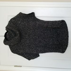 Mac & Jac Grey Blend Sweater Cowl Neck